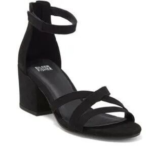 Eileen Fisher Jazzy Block Heel‎ Sandal $148 $250 Sz 9